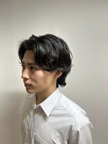 イッヒ 茅ヶ崎(IHHI)&nbsp;men'sグランジセンターパートウルフパーマ