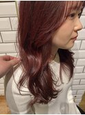 ○ 顔 ま わ り レ イ ヤ ー × チ ェ リ ー レ ッ ド