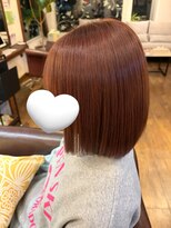 ヘアーメイク スロー(Hair make Slow)&nbsp;ベリーピンク／ボブスタイル