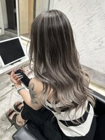 ロゼル(ROSEL) ブリーチ2~3回必須 グレージュバレイヤージュ
