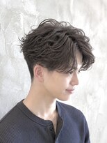 ジールサロン 学園の森店(ZEALSALON) フェザーパーマ 無造作パーマ メンズヘア