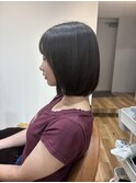 まとまる美シルエット 丸みボブ