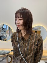 ハニー 町田(HONEY)&nbsp;ミディアムレイヤー/ハッシュカット/顔周りレイヤー