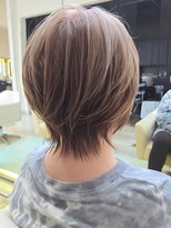 ウィル あべの店(WiLL)&nbsp;イメチェンウルフショートレイヤーカット30代40代50代田嶋2233
