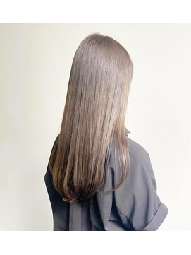 ヘアオーブロジック(HAIR orb LOGIC) 縮毛矯正 ほんのりレイヤーロング