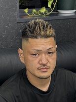 ケースタイル(K-style)&nbsp;ハイライト（メッシュ）　スキンフェード