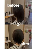 Re モイスティーヌ(Re moisteane)&nbsp;白髪染め×レイヤーカット