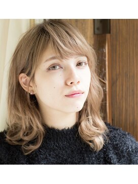 ウニ 清澄白河(uni) ナチュラルゆるウェーブスタイル