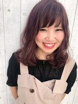 ローランド(Rowland)&nbsp;ラベンダーカラー☆ザクザクバング☆ロブ