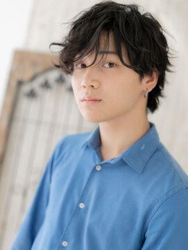 メンズヘア ビーセカンド 草加店(MENS HAIR B-2) 無造作！オシャレくせ毛風パーマB