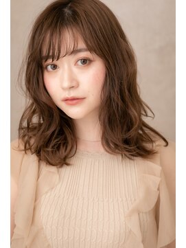 モッズヘア 越谷(mod's hair) グラマラスなウェーブパーマ♪小顔セミディZ越谷20代30代40代