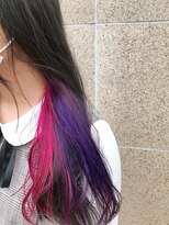 ビーハイブ ギフト(BeeHIVE GIFT) インナーカラー ピンク&パープル