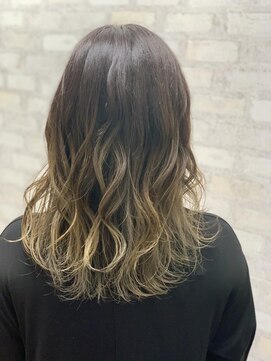 シュリット 溝の口(schritt) ハイライト×バレイヤージュ　タケダ