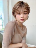 LallYou　錦糸町　ホワイトベージュセシルカットショート