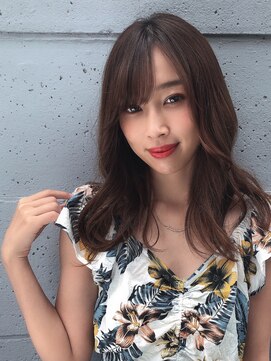 アローラ 三軒茶屋(Allora) くすみカラー抜け感大人ロング