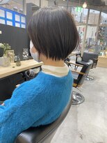 ジーニー 横浜(giinii)&nbsp;【giinii_渋谷】ショートボブ_襟足_黒髪