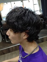 バトヘアー 渋谷本店(bat hair) ウルフマッシュ リッジパーマ