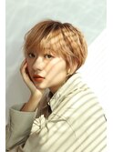 大人ハイトーンショート