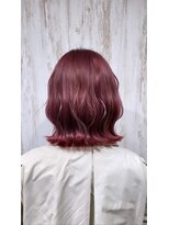 ゼルレーヴ(ZELE reve)&nbsp;ピンクパープル×裾ピンクカラー