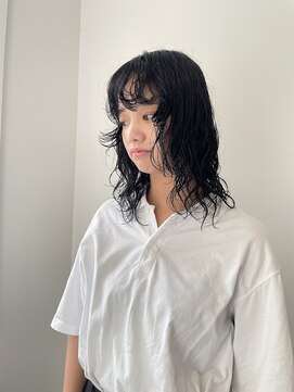 ゴーズゴードットビー 吉祥寺(go s go .b) ミディアム/デジタルパーマ吉祥寺/イルミナカラー＊