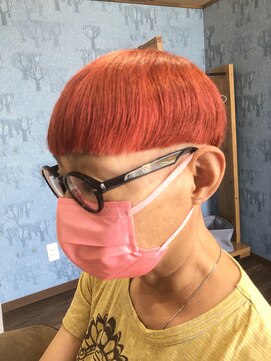 サン 都賀店(san) 暗めカラー/グランマッシュ/フェイスフレーミング/都賀/四街道