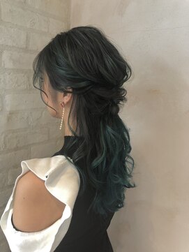 リーホリエ(Lee Horie) 【石森】ハーフアップアレンジ