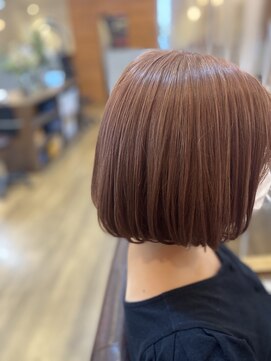 リドルヘアー 黒磯店(Riddle HAIR) ナチュラルボブ切りっぱなしボブミニボブ前髪あり20代30代韓国