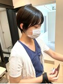 【sheta中澤】クールショート　暗めカラーくびれヘア
