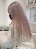 3511セシルカットシルキ艶髪ツートンカラータイトストレート