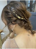 【お呼ばれ】ヘアセット
