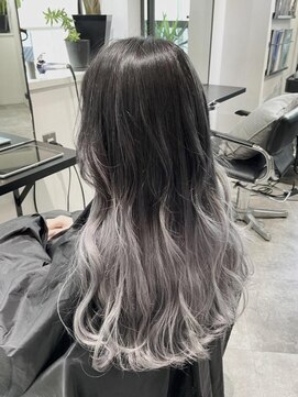 エイス 梅田 中津(Ace) グレージュグラデーションカラー