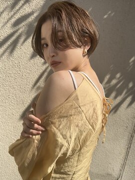 ソルトウォーター(SALT WATER) ハンサムショート ハイライトカラー