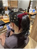 ポニーテールアレンジ