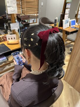 レイ 守谷店(Ray) ポニーテールアレンジ