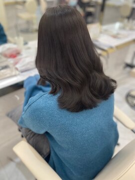 シェノン サントル(CHAINON CENTRE) 似合わせカット/フルバング/レッドブラウン