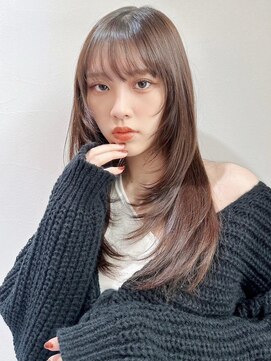 ロンド メリー 大宮(Lond merry) 韓国風レイヤーカット×イノアカラー☆エアリーロング[大宮]