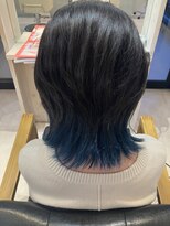 シャルムヘアー(charme hair) ウルフ×インナーブルー