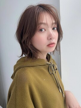アグ ヘアー ユデ 西大野店(Agu hair yudae) 《Agu hair》シルキーベージュ×レイヤーボブ