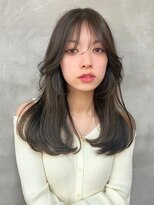 韓国レイヤー/透明感グレージュ
