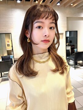 クィーンズガーデンバイケーツーギンザ(QUEEN’S GARDEN by K two GINZA) 似合わせレイヤー透明感ブラウン