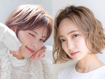 モダンメイド 四条烏丸(modern made)の写真/≪四条烏丸3分/22時迄≫カット＋カラー￥5900★赤みを抑えて柔らかな透明感を◎トレンドスタイルをご提案♪