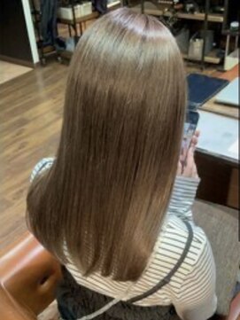 ランソ 新宿(RUNSO) くびれヘア×アプリコットオレンジ×夏×ハイライトカラー