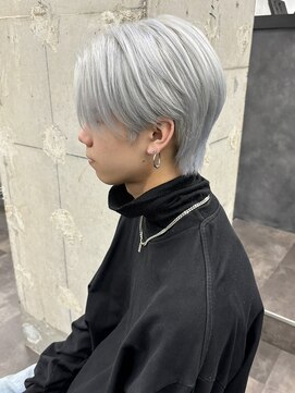 ガルテ(GARTE) ホワイトシルバー/メンズハイトーン/ホワイトカラー