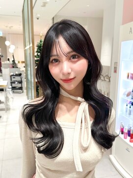 アマトウキョウ アユンチェ(AMA TOKYO×AYUNCHE) 韓国スタイル/ナチュラルくびれヘア_くびれ巻き_レイヤーカット