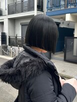 マニア(mania.)&nbsp;残留なし黒染めブルーブラックダークグレーネイビーカラー黒髪