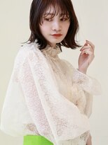 カナン(CANAAN)&nbsp;大人ボブ　似合わせカット　ブルーブラック