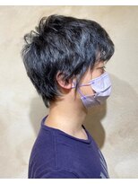 ヘアーリゾートガーデン 南林間店(Hair Resort Garden)&nbsp;インディゴブルー/ショート