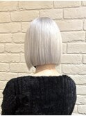 ホワイトカラー☆切りっぱなしボブ