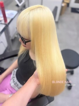 アオ(ao.) ブロンド/抜きっぱなし/ケアブリーチ