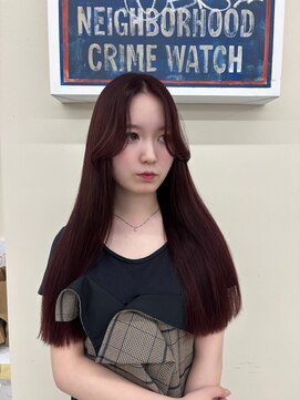 シェノン サントル(CHAINON CENTRE) 暗めカラー/デザインカラー/フェイスフレーミング